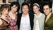 Photo Op - Masi Oka at Jersey Boys - Jennifer Naimo - Erica Piccininni - Masi Oka - Heather Ferguson - John Lloyd Young