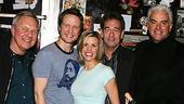 Photo Op - Huey Lewis and John O'Hurley at High Fidelity - Walter Bobbie - Will Chase - Jenn Colella - Huey Lewis - John O'Hurley