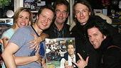 Photo Op - Huey Lewis and John O'Hurley at High Fidelity - Jenn Colella - Will Chase - Huey Lewis - Christian Anderson - Jon Patrick Walker