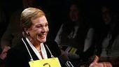 Photo Op - Julie Andrews at Spelling Bee - Julie Andrews (arms out)