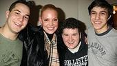 Katherine Heigl Visits Spring Awakening - Skylar Astin - Katherine Heigl - Brian Charles Johnson - Gideon Glick
