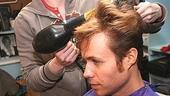 Photo Op - Ashley Parker Angel goes into Hairspray - blowdry 2