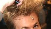 Photo Op - Ashley Parker Angel goes into Hairspray - microphone 1