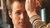 Photo Op - Ashley Parker Angel goes into Hairspray - microphone 2