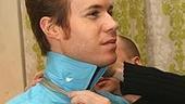 Photo Op - Ashley Parker Angel goes into Hairspray - getting dressed 1