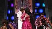 Photo Op - Ashley Parker Angel goes into Hairspray - kiss at finale - Angel - Shannon Durig
