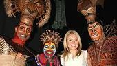 Photo Op - Kelly Ripa at Lion King - Nathaniel Stampley - Tshidi Manye - Kelly Ripa - Patrick Page