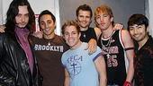 Photo Op - Constantine Maroulis at Altar Boyz - Constantine Maroulis - Eric Schneider - Zach Hanna - Kyle Dean Massey - Landon Beard - Shaun Taylor-Corbett