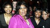 Photo Op - Aretha Franklin at Hairspray - Nicole Powell - Aretha Franklin - Carla J.Hargrove - Candice Marie Woods