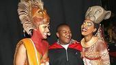 Photo Op - Kyle Massey at The Lion King - Josh Tower - Kyle Massey - Kissy Simmons (laughing)