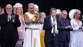 Photo Op - Spamalot opens in Las Vegas - cc - John Du Prez - John O'Hurley - Eric Idle - Mike Nichols - Nikki Crawford