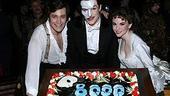 Photo Op - Phantom 8,000th Performance - Michael Shawn Lewis - Howard McGillin - Jennifer Hope Wills