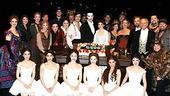 Photo Op - Phantom 8,000th Performance - company with cake