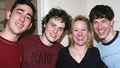 Photo Op - Max Crumm at Spring Awakening - Max Crumm - Jonathan Groff - Kathleen Marshall - John Gallagher Jr.