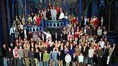 Photo Op - Beauty and the Beast 13th Anniversary reunion - 100 people onstage 