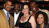 Photo Op - Radio Golf opening - Ruben Santiago-Hudson - John Earl Jelks - Constanza Romero - Keith David - Tracie Thoms