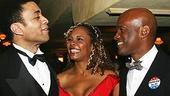 Photo Op - Radio Golf opening - Harry Lennix - Tonya Pinkins - Kenny Leon 2