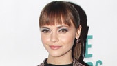 Hollywood darling Christina Ricci looks right at home on the red carpet. 