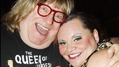 It’s a happening Hairspray reunion for Bruce Vilanch and Keala Settle. They played Edna and Tracy Turnblad (respectively) on tour in the hit musical. 