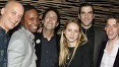 A parting shot of Frank Wood, Billy Porter, playwright Tony Kushner, Zoe Kazan, Zachary Quinto and Christian Borle. Congrats on bringing fresh life to one of the 20th century’s greatest theatrical achievements, Angels in America. 