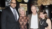 It's party time for A Small Fire stars Victor Williams, Michele Pawk, Reed Birney and Celia Keenan-Bolger.