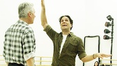 Priscilla rehearsal – Tony Sheldon – Will Swenson