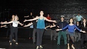 Anything Goes Press rehearsal –Sutton Foster 