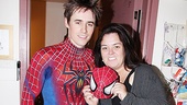 Rosie O’Donnell Visits Spider-Man, Turn off the Dark – Reeve Carney – Rosie O’Donnell