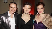 Ensemble member Bryan West is joined by his boyfriend, Wicked’s Kyle Dean Massey, and co-star Jessica Phillips. (Massey and Phillips are vets of Next to Normal.)