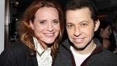 Jennifer Laura Thompson and Jon Cryer make a lovely couple as onstage husband and wife, Jenny and David. 