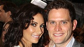 Laura Benanti has her arms full tonight, with a brand new Drama Desk Award and husband Steven Pasquale by her side!