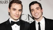 Representing War Horse are Seth Numrich and Matt Doyle. 