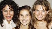 Daphne Rubin-Vega and Celia Keenan-Bolger sandwich Wonderland’s Carly Rose Sonenclar.