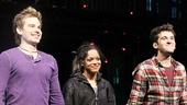 Opening night of <i>Rent</i> - Matt Shingledecker – Arianda Fernandez – Adam Chanler-Berat