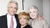Gala guests James Naughton and Angela Lansbury sandwich Follies' Elaine Paige.