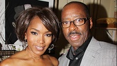 After a powerful opening performance, Angela Bassett gets some spousal support from hubby Courtney B. Vance. 