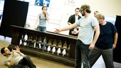 <i>Bonnie & Clyde</i> Rehearsal -  Jeremy Jordan  - Laura Osnes – Louis Hobson 