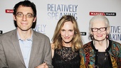 <i>Relatively Speaking</i> Opening Night – Max Gordon Moore – Lisa Emery – Patricia O’Connell 
