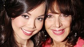 Anna Maria Perez de Tagle, who’s celebrating her Broadway debut, goes cheek to cheek with Toronto Godspell veteran and legendary comedian Andrea Martin.