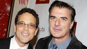 <i>Bonnie & Clyde</i> opening night – Ivan Menchell – Chris Noth 