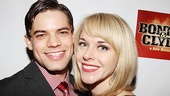 <i>Bonnie & Clyde</i> opening night – Jeremy Jordan – Ashley Spencer 
