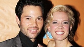 Stars Jason Tam and Patti Murin are all smiles at their Broadway opening bash.