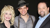 Dolly Parton at Bonnie & Clyde - Dolly Parton – Jeremy Jordan – Danny Nozell