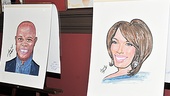 Angela Bassett & Samuel L. Jackson Sardi Mountaintop Portraits –Samuel L. Jackson Portrait - Angela Bassett Portrait