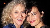 Suddenly Last Summer alums Blythe Danner and Carla Gugino go cheek-to-cheek at the opening night party.