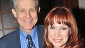 Jim Walton and Ann Morrison, Broadway’s original Franklin Shepard and Mary Flynn, share a smile at Merrily We Roll Along.