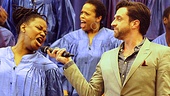 Praise the lord! As Ida Mae Sturdevant, Kecia Lewis-Evans lets it rip into the microphone. 