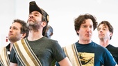 Peter and the Starcatcher Rehearsal – David Rossmer – Kevin Del Aguila – Carson Eldrod – Christian Borle