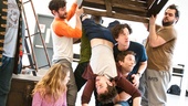 Peter and the Starcatcher Rehearsal – Adam Chanler-Berat Box Toss