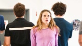 Peter and the Starcatcher Rehearsal - Celia Keenan-Bolger – The Boys’ backs